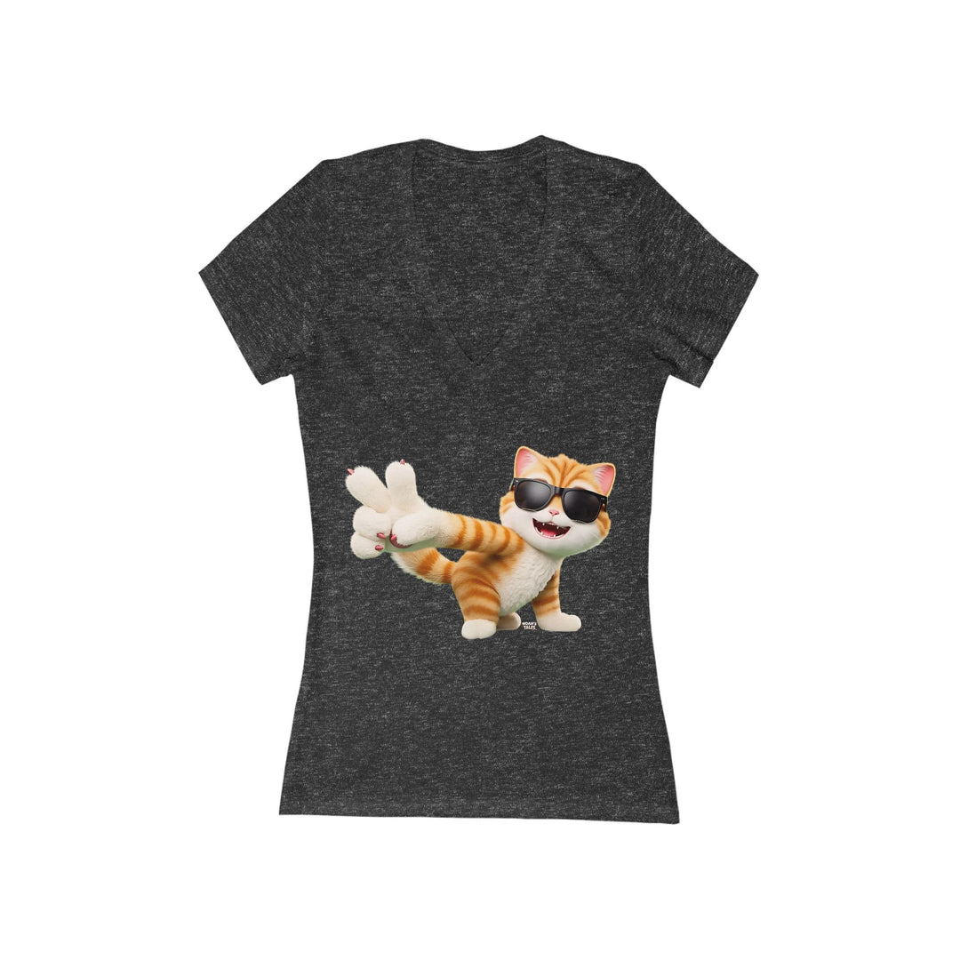 Noah’s Tales™ Cool Tommy Women's V-Neck Bella T-Shirt