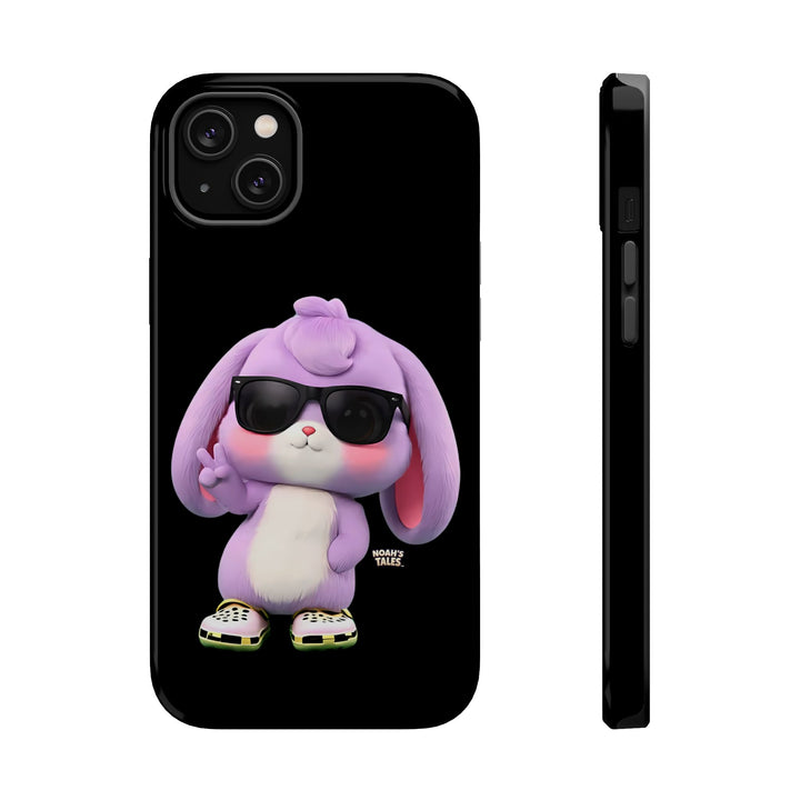 Noah’s Tales™ Lilac Phone Case Vibrant Protective cover Fun Gift for Kids and Teens Unique Cartoon Design