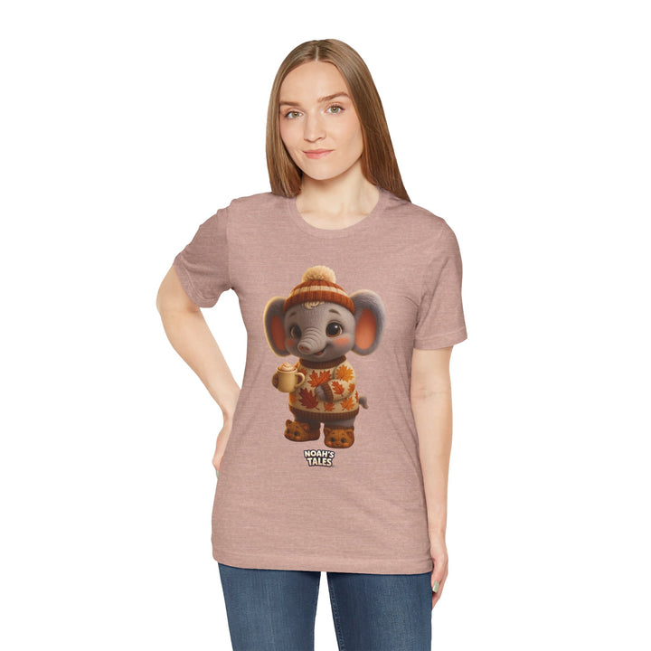 Noah’s Tales™ Thanksgiving Ellie Belle Women's Bella T-Shirt