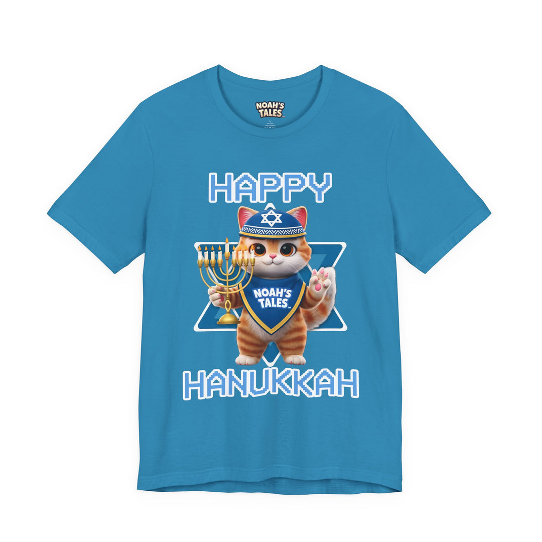 Noah’s Tales™ Happy Hanukkah Tommy Women's Bella T-Shirt