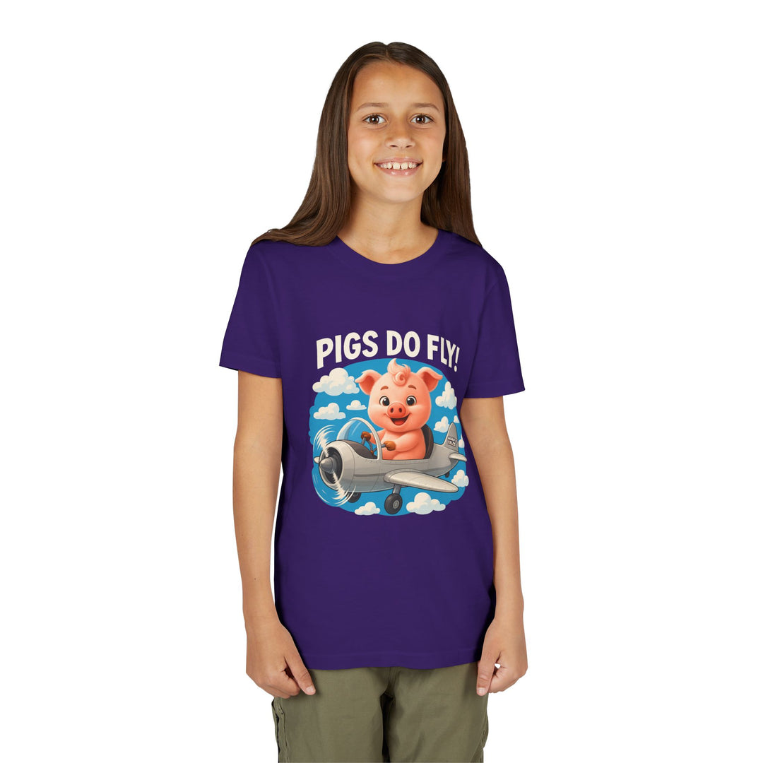 Noah’s Tales™ Pigs Do Fly Girls Bella Shirt