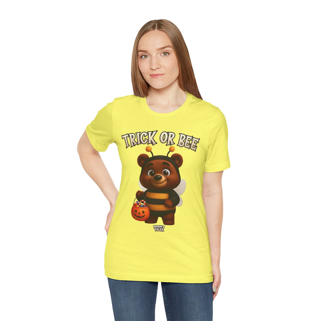 Noah’s Tales™ Halloween Trick or Bee Baxter Girl's Bella T-Shirt