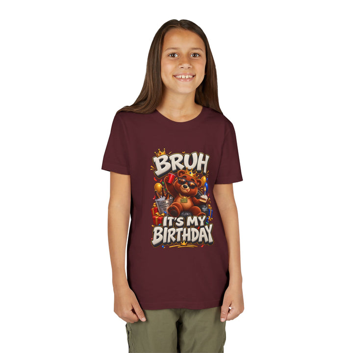 Noah’s Tales™ Bruh It’s My Birthday | Baxter Girl's Bella T-Shirt