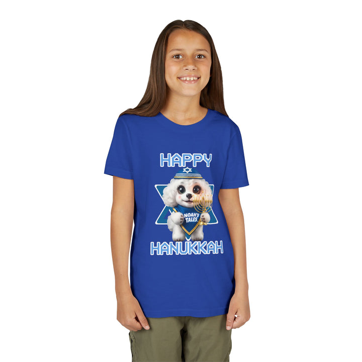 Noah’s Tales™ Happy Hanukkah Coco Girl's Bella T-Shirt