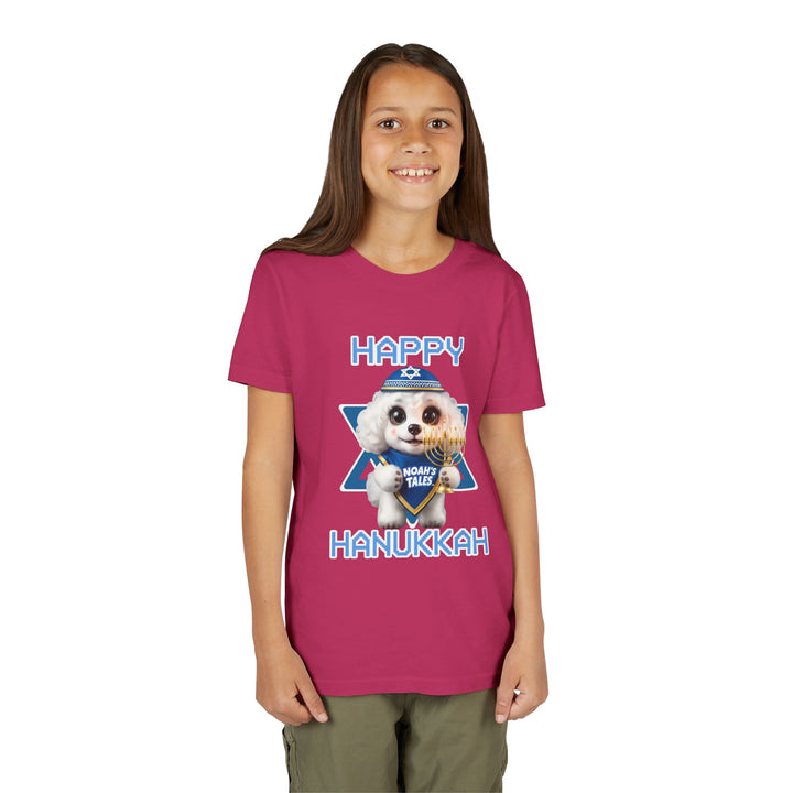 Noah’s Tales™ Happy Hanukkah Coco Girl's Bella T-Shirt