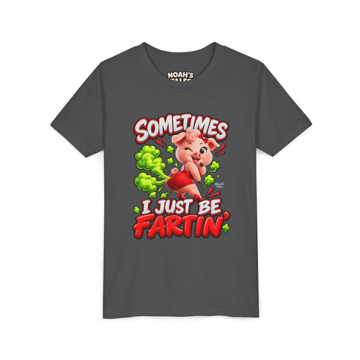 Noah’s Tales™ Sometimes I Just Be Fartin’ | Pip Girlfriend Girl's Bella T-Shirt