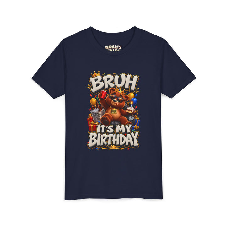 Noah’s Tales™ Bruh It’s My Birthday | Baxter Girl's Bella T-Shirt