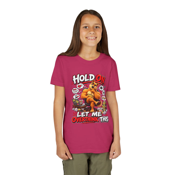 Noah’s Tales™ Hold On Let Me Overthink This | Ember Girl's Bella T-Shirt