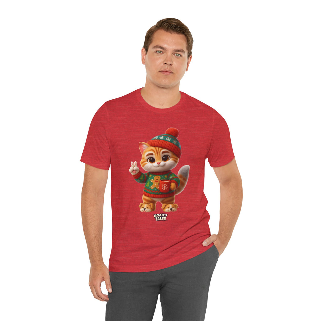 Noah’s Tales™ Christmas Tommy Men's Bella T-Shirt