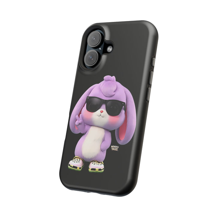 Noah’s Tales™ Lilac Phone Case Vibrant Protective cover Fun Gift for Kids and Teens Unique Cartoon Design