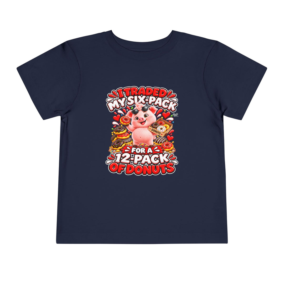 Noah’s Tales™ I Traded My Six-Pack For A 12-Pack Of Donuts | Pip Boy's T-Shirt