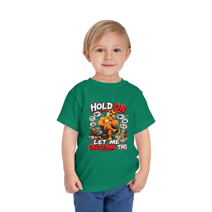 Noah’s Tales™ Hold On Let Me Overthink This | Ember Boy's T-Shirt