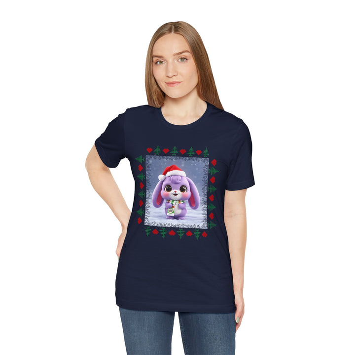 Noah’s Tales™ Lilac Christmas Women's Bella T-Shirt