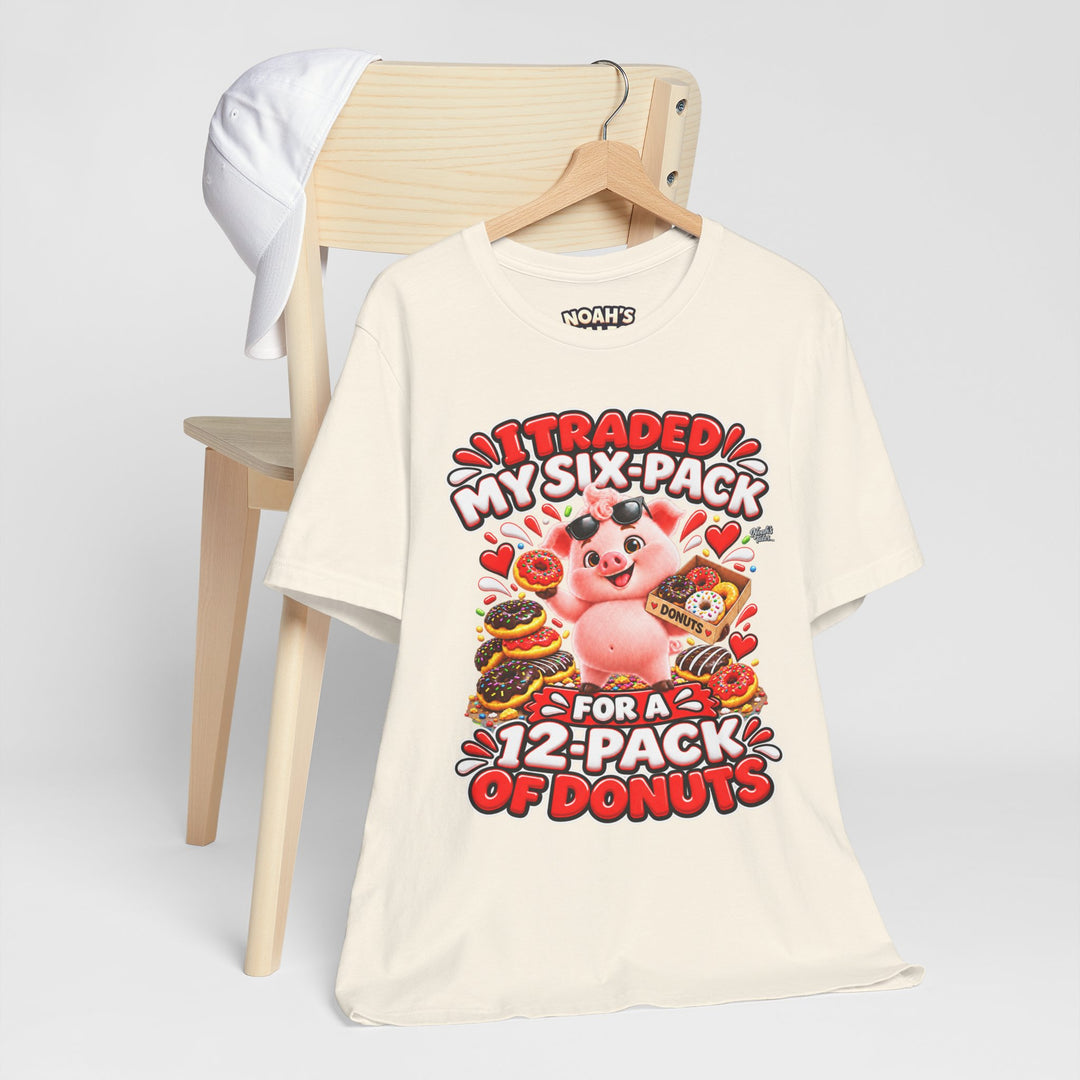 Noah’s Tales™ I Traded My Six-Pack For A 12-Pack Of Donuts | Pip Women's Bella T-Shirt