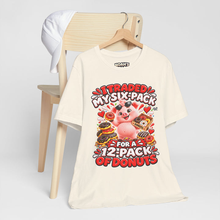 Noah’s Tales™ I Traded My Six-Pack For A 12-Pack Of Donuts | Pip Women's Bella T-Shirt