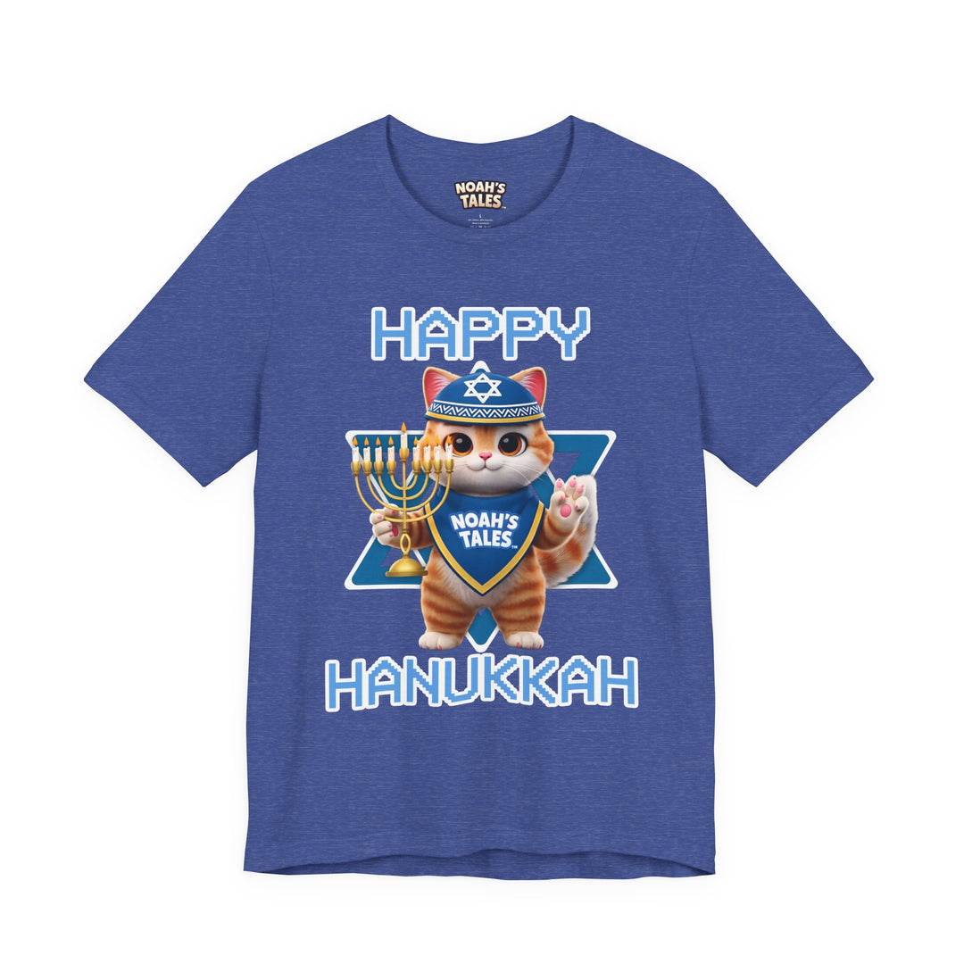 Noah’s Tales™ Happy Hanukkah Tommy Women's Bella T-Shirt
