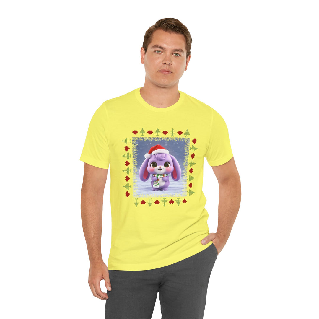 Noah’s Tales™ Lilac Christmas Men's T-Shirt