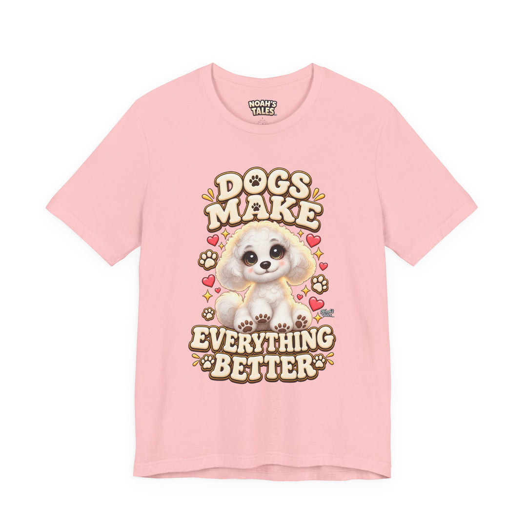 Noah’s Tales™ Dogs Make Everything Better | Coco Women's Bella T-Shirt