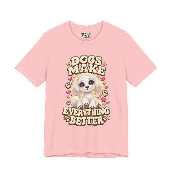 Noah’s Tales™ Dogs Make Everything Better | Coco Women's Bella T-Shirt