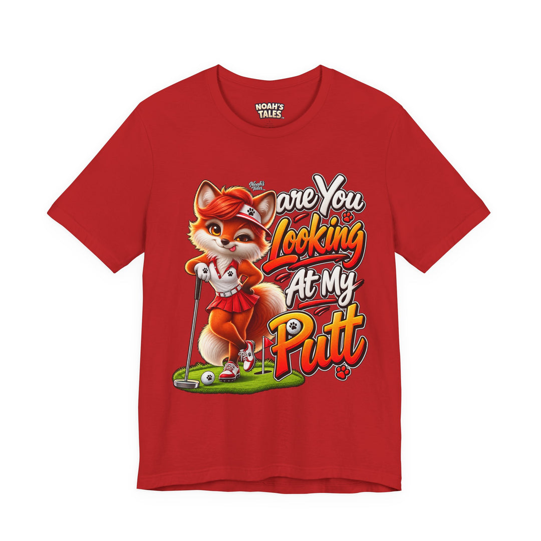 Noah’s Tales™ Are You Looking At My Putt | Ember Women's Bella T-Shirt