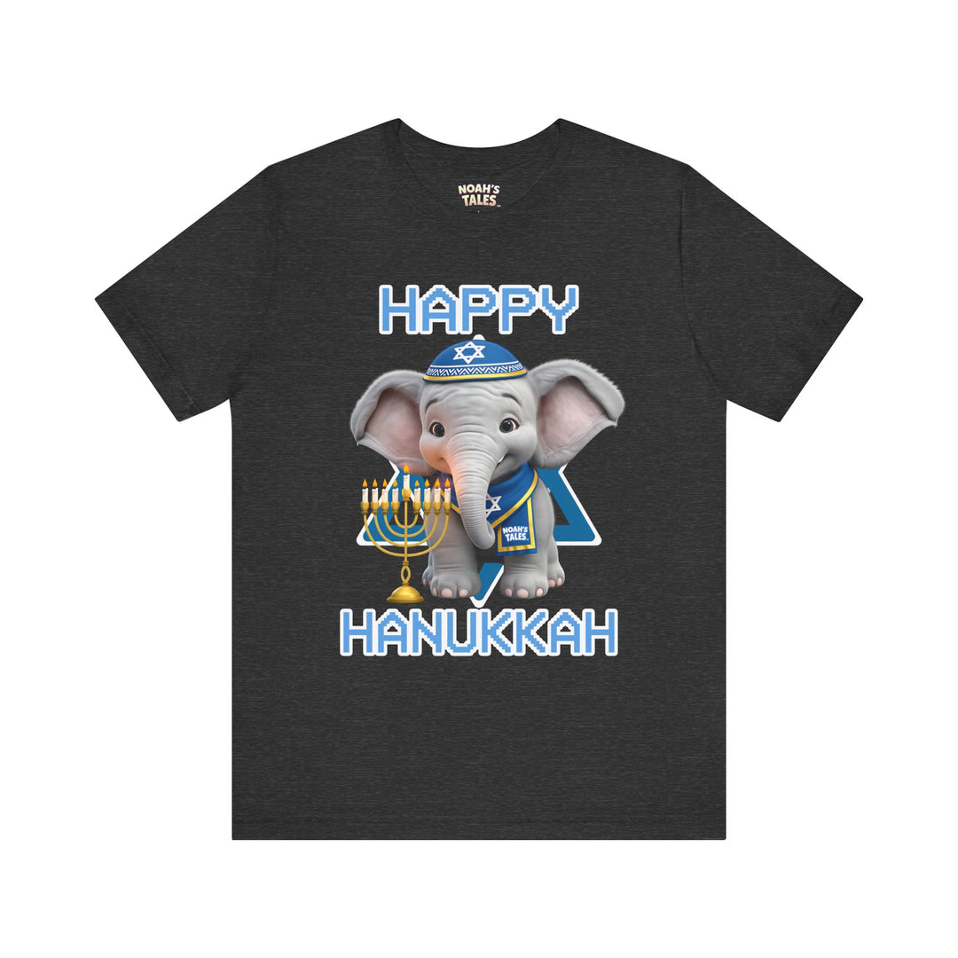 Noah’s Tales™ Happy Hanukkah Noah Men's Bella T-Shirt