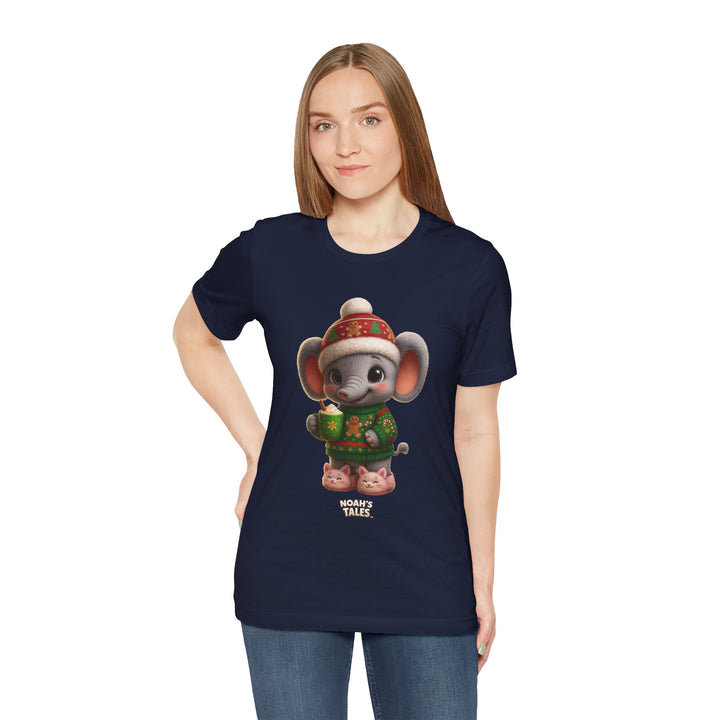 Noah’s Tales™ Christmas Ellie Belle Women's Bella T-Shirt