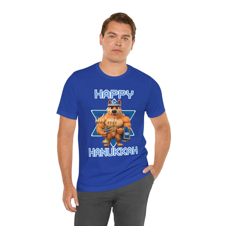 Noah’s Tales™ Happy Hanukkah Ranger Men's Bella T-Shirt