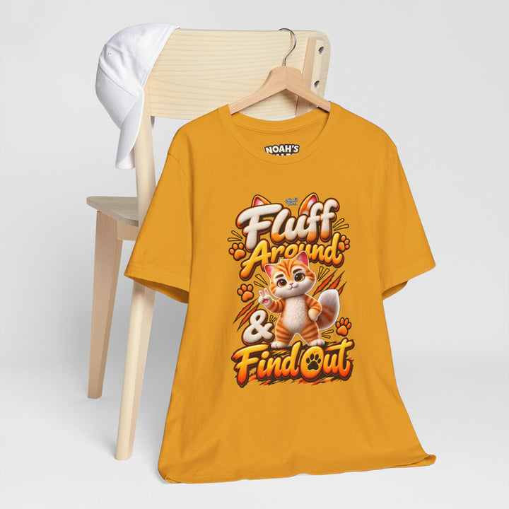 Noah’s Tales™ Fluff Around & Find Out | Tommy Women's Bella T-Shirt