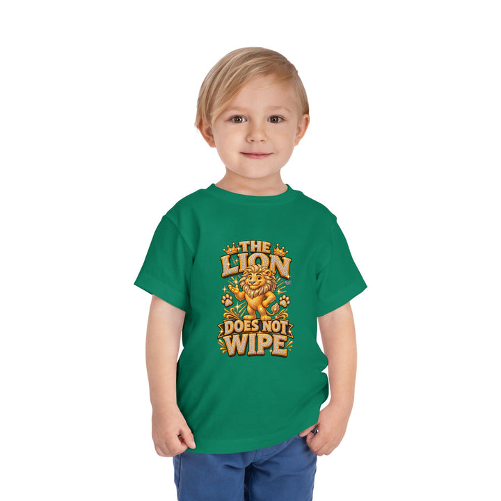 Noah’s Tales™ The Lion Does Not Wipe | Leo Boy's T-Shirt