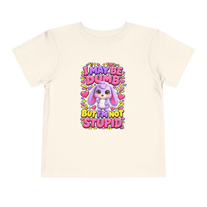 Noah’s Tales™ I May Be Dumb But I’m Not Stupid | Lilac Boy's T-Shirt