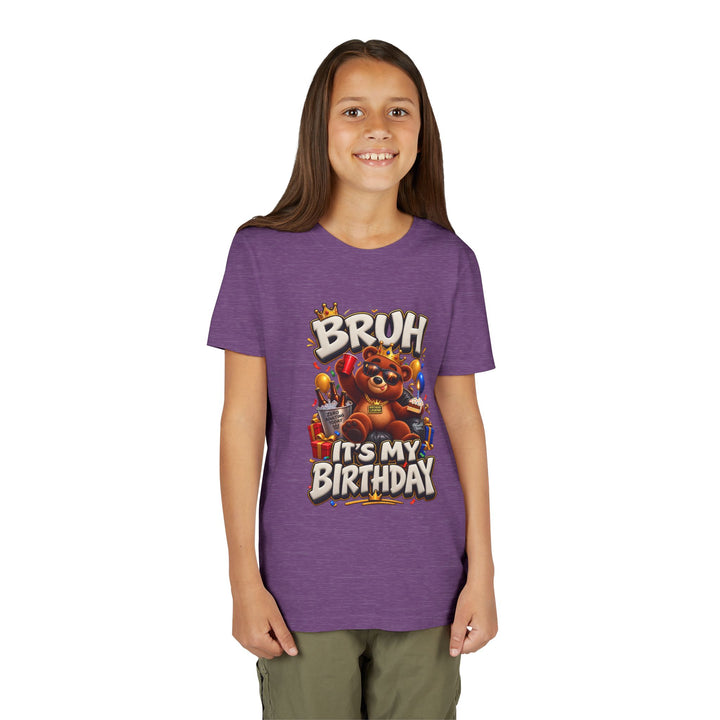 Noah’s Tales™ Bruh It’s My Birthday | Baxter Girl's Bella T-Shirt