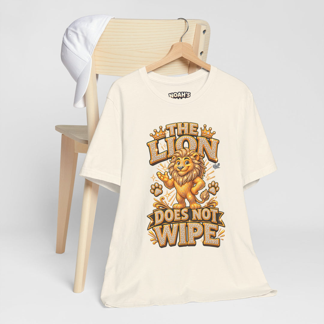 Noah’s Tales™ The Lion Does Not Wipe | Leo Women's Bella T-Shirt