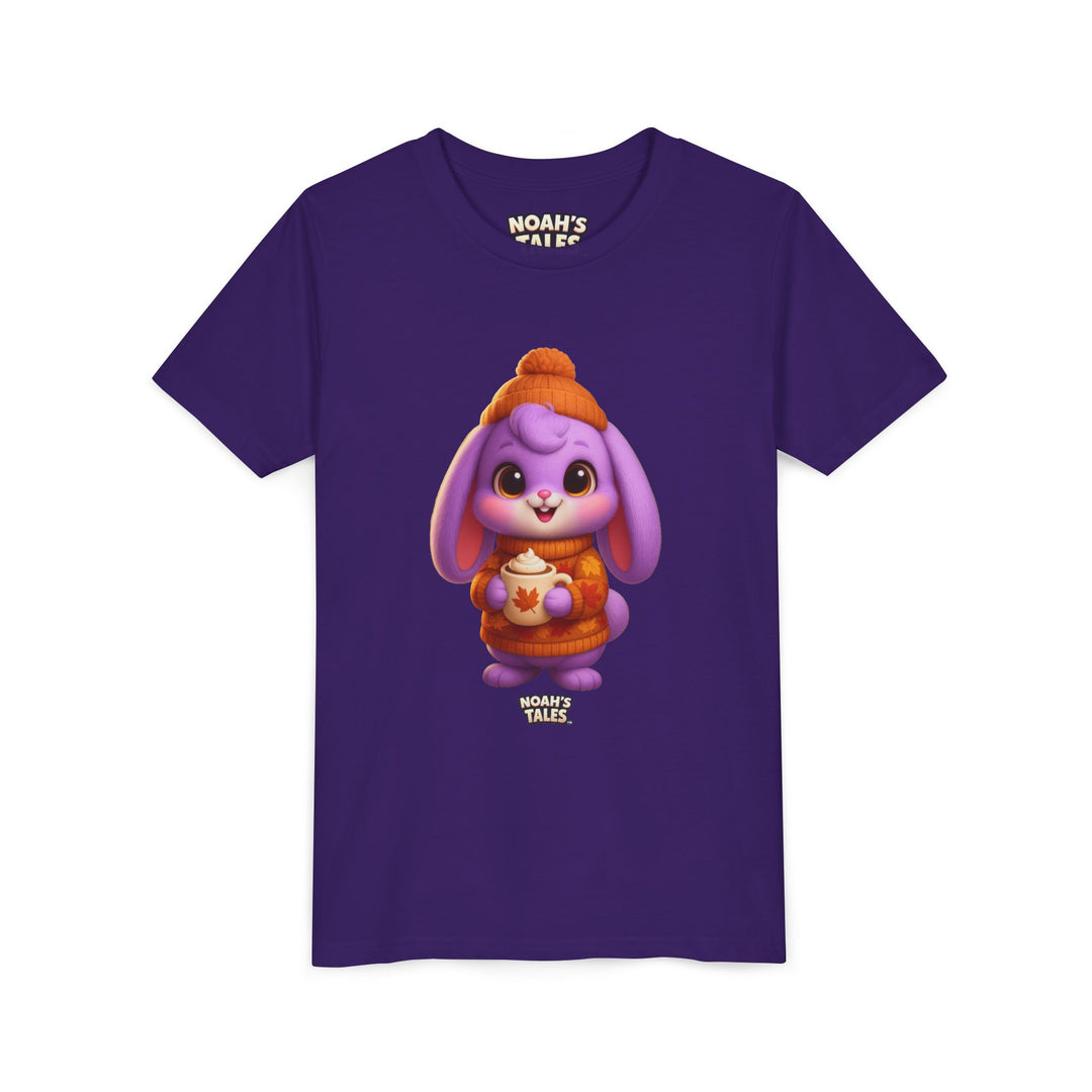 Noah’s Tales™ Thanksgiving Lilac Girl's Bella T-Shirt