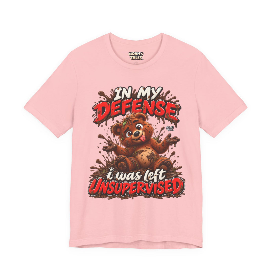 Noah’s Tales™ In My Defense I Was Left Unsupervised | Baxter Women's Bella T-Shirt