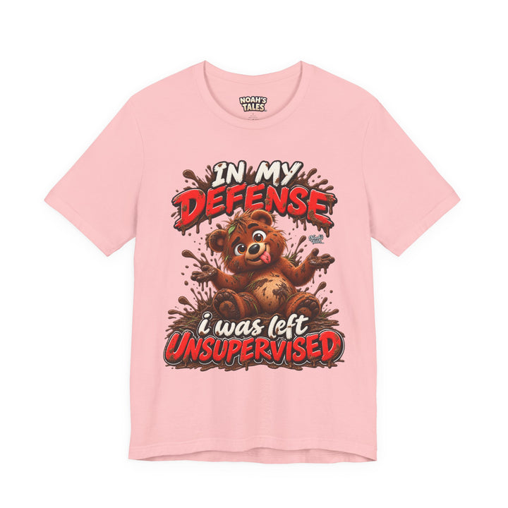 Noah’s Tales™ In My Defense I Was Left Unsupervised | Baxter Women's Bella T-Shirt