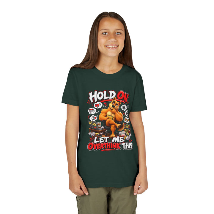 Noah’s Tales™ Hold On Let Me Overthink This | Ember Girl's Bella T-Shirt