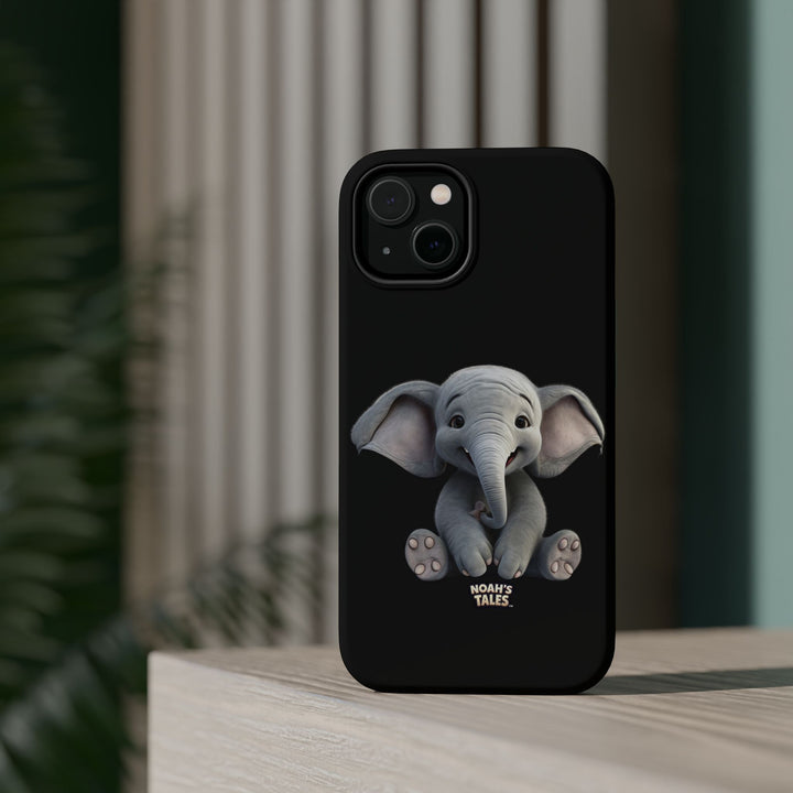 Noah’s Tales™ Noah Elephant Magnetic Tough Cases | Cute Elephant Phone Cover