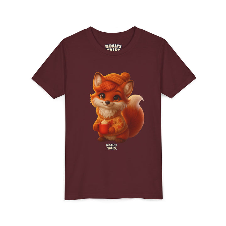 Noah’s Tales™ Thanksgiving Ember Girl's Bella T-Shirt