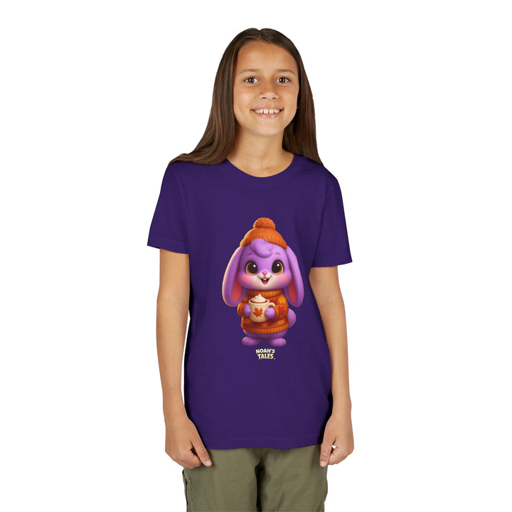 Noah’s Tales™ Thanksgiving Lilac Girl's Bella T-Shirt