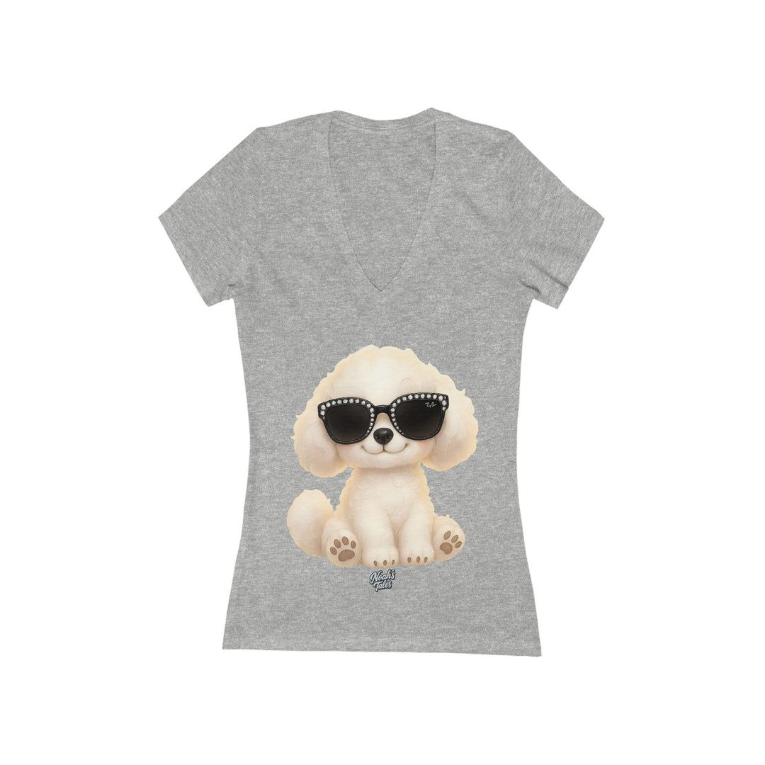 Noah’s Tales™ Coco Women's V-Neck Bella T-Shirt