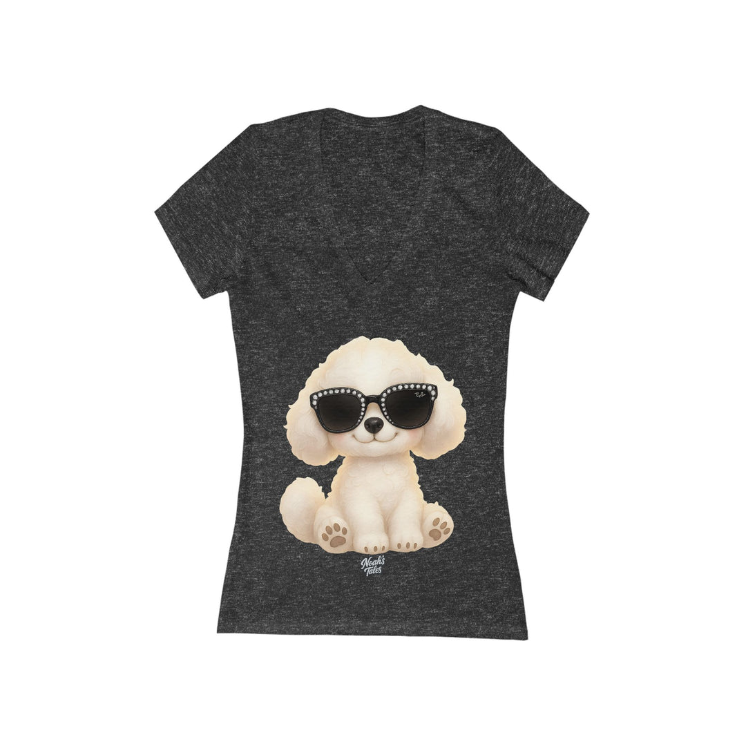 Noah’s Tales™ Coco Women's V-Neck Bella T-Shirt