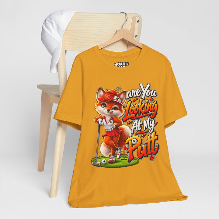 Noah’s Tales™ Are You Looking At My Putt | Ember Women's Bella T-Shirt