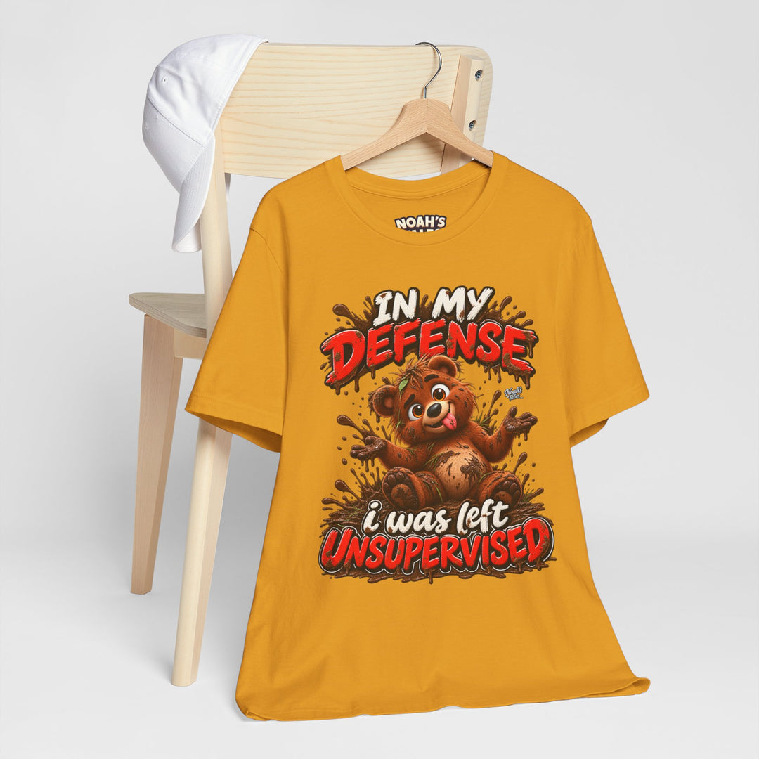 Noah’s Tales™ In My Defense I Was Left Unsupervised | Baxter Women's Bella T-Shirt