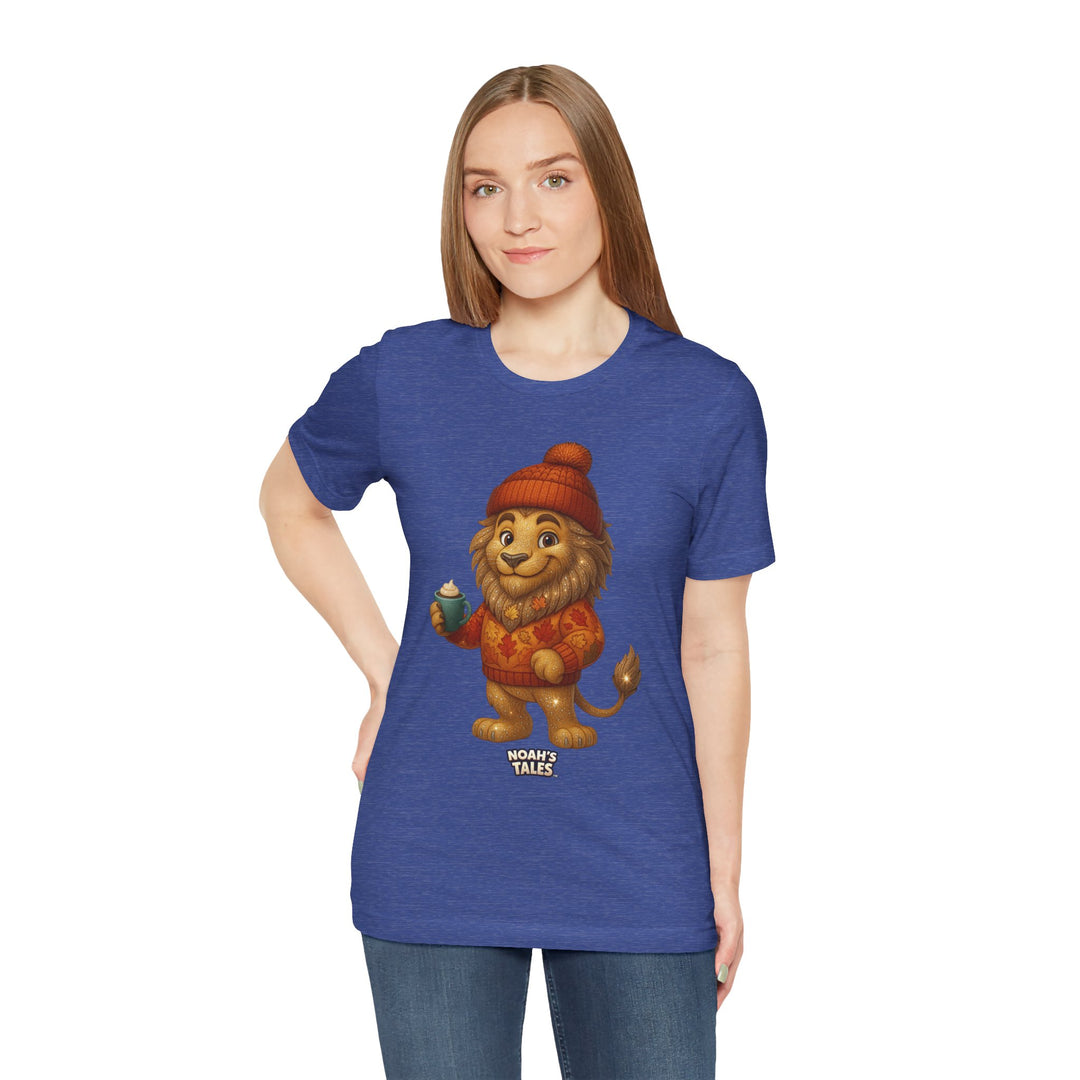 Noah’s Tales™ Thanksgiving Leo Women's Bella T-Shirt