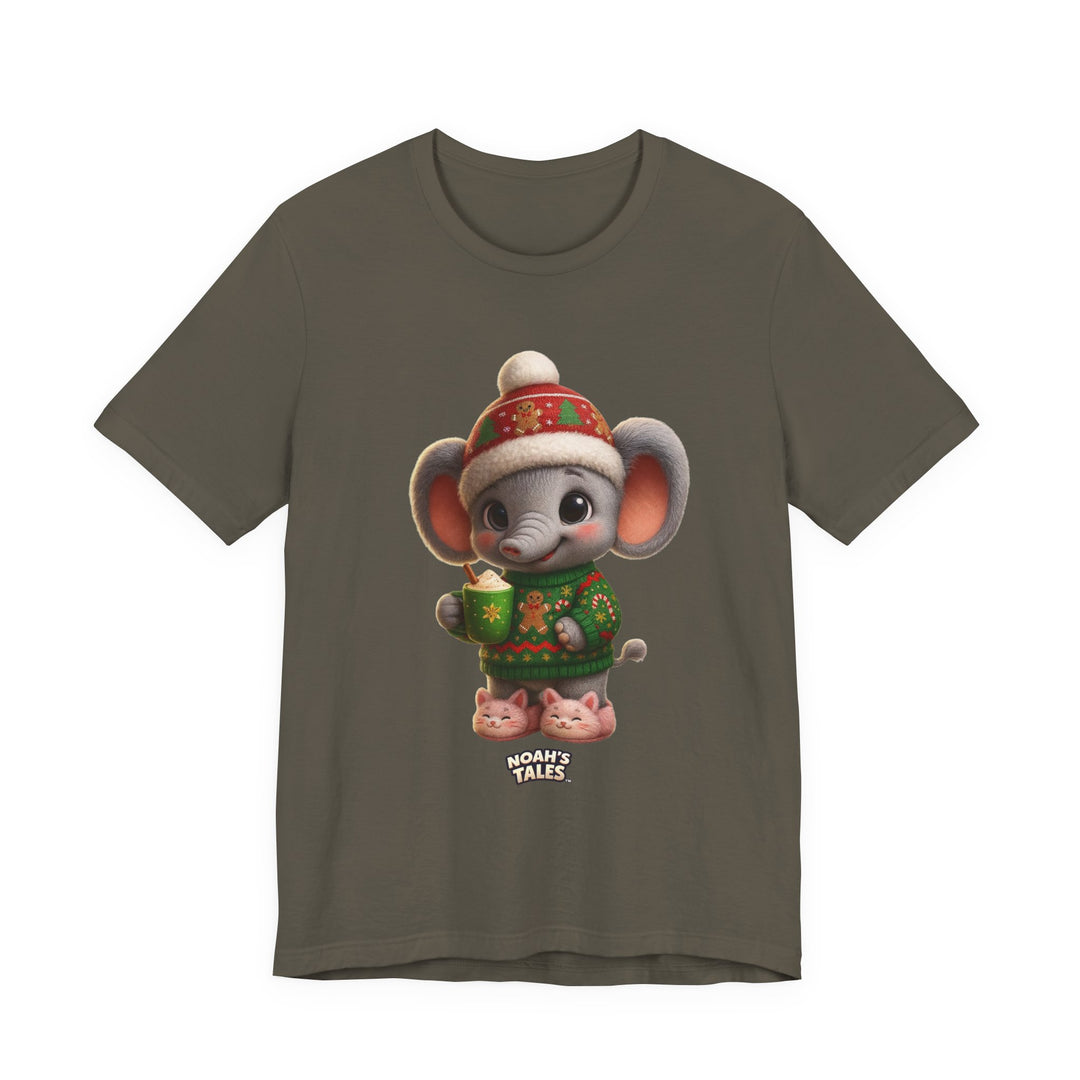 Noah’s Tales™ Christmas Ellie Belle Women's Bella T-Shirt