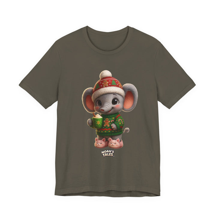 Noah’s Tales™ Christmas Ellie Belle Women's Bella T-Shirt