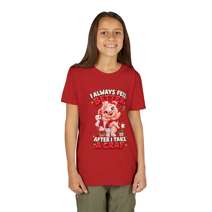 Noah’s Tales™ I Always Feel Better After I Take A Crap | Pip Girlfriend Girl's Bella T-Shirt