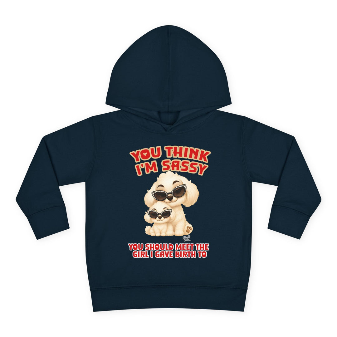 Noah’s Tales™ You Think I'm Sassy You Should Meet The Girl I Gave Birth To - Girl's Hoodie