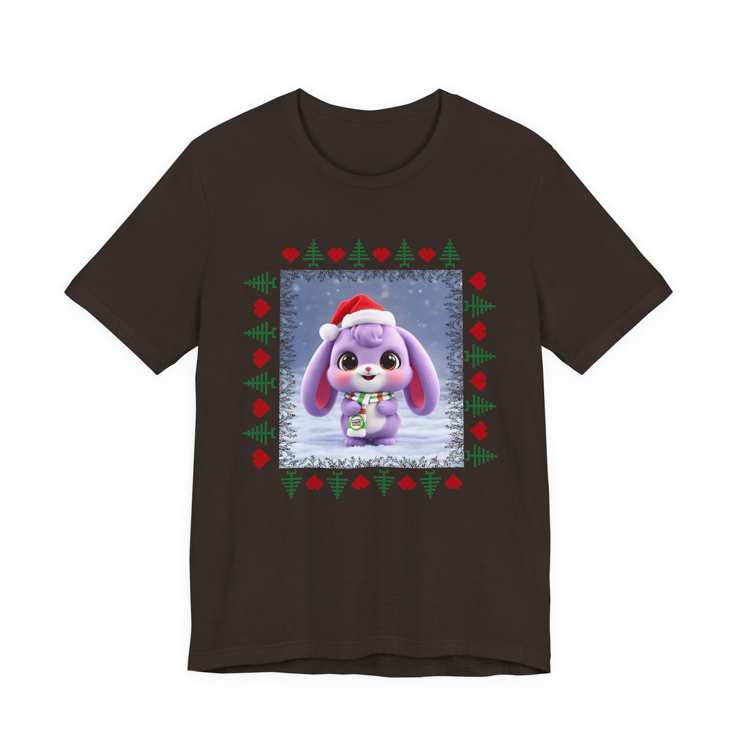 Noah’s Tales™ Lilac Christmas Women's Bella T-Shirt