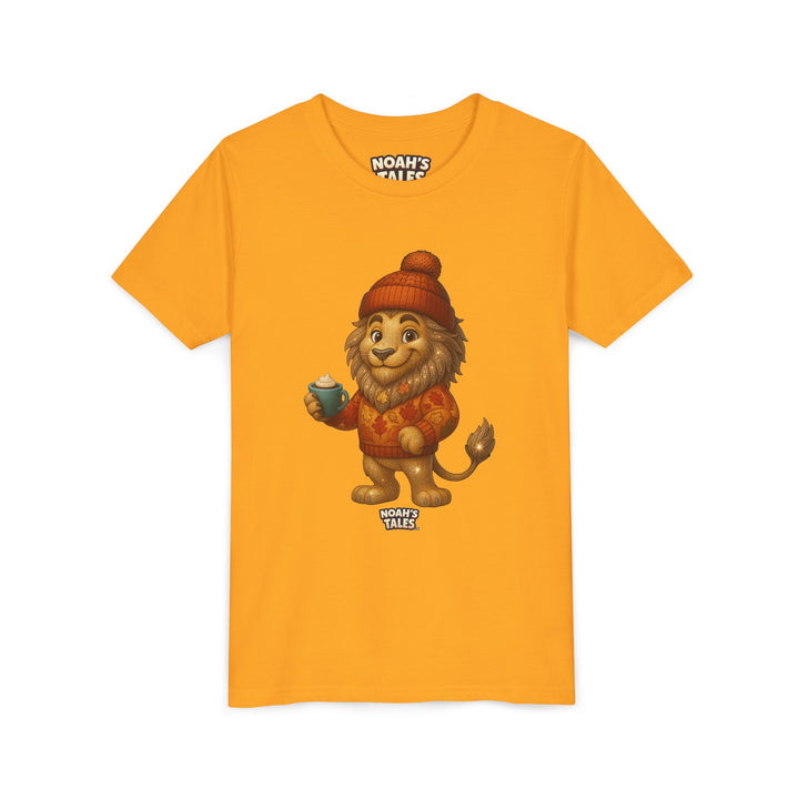 Noah’s Tales™ Thanksgiving Leo Girl's Bella T-Shirt